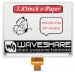 "Дисплей e-Paper (B) Waveshare 5.83"" (648?480, SPI, черный/белый/красный)"
