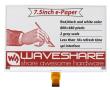 "Дисплей e-Paper (B) Waveshare 7.5"" (800?480, SPI, черный/белый/красный)"