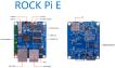 Одноплатный компьютер Rock PI E (1 ГБ, Bluetooth, Wi-Fi, POE)