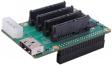 Плата расширения для Rock Pi 4 PENTA SATA HAT