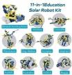 Набор для сборки 11 в 1 Образовательный Солнечный Робот (DIY, солнечная батарея, для сборки)