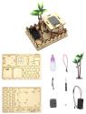 DIY Деревянный STEM Конструктор Дом на Кокосовой Пальме (DIY, дерево, STEM, инженерия, китайская спецификация)