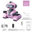 Умный Робот с Пультом ДУ Розовый (радиоуправление, программирование)