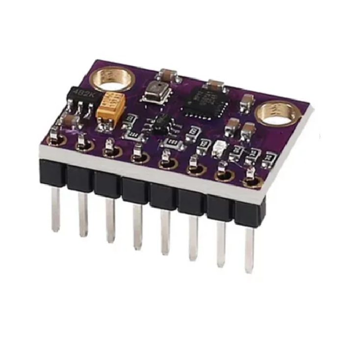 Модуль акселерометра, гироскопа, барометра GY-91 MPU9250 с припаянными контактами