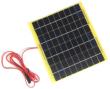 Солнечная панель 18V 6W (поликристаллическая, с проводом, 18В, 6Вт, 198x220мм)