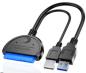 Кабель для внешнего жесткого диска USB 3.0 - SATA 2.5 дюйма (с внешним питанием)