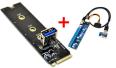Адаптер NGFF M.2 - PCI-E x16 (M.2 - PCIe x16, разъем SATA, для майнинга Antminer)