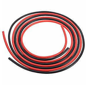 Силовой провод 1M 12AWG Черный