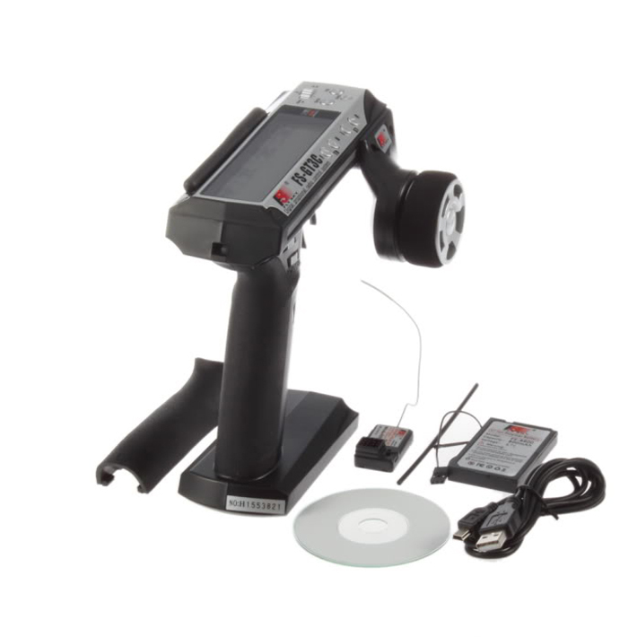 Пульт ДУ FS-GT3C FS GT3C 2.4G 3CH (Серебристый)