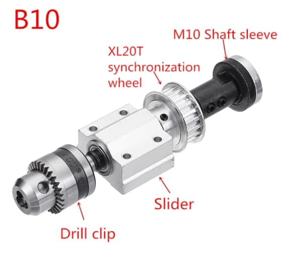 Набор патронов для токарного станка B10/JTO без ремня