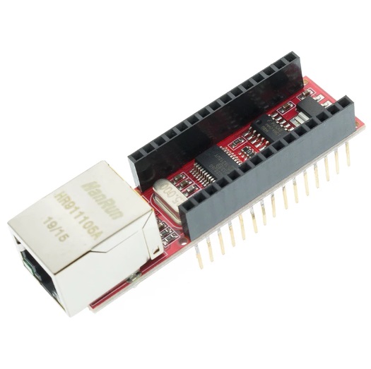 Ethermet shield для Nano ENC28J60  V1.0