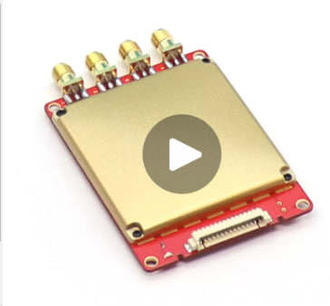 Считыватель модуля радиочастотной идентификации RFID UHF UHF система контроля доступа к электронной метке R2000 четырехпортовый модуль модуль