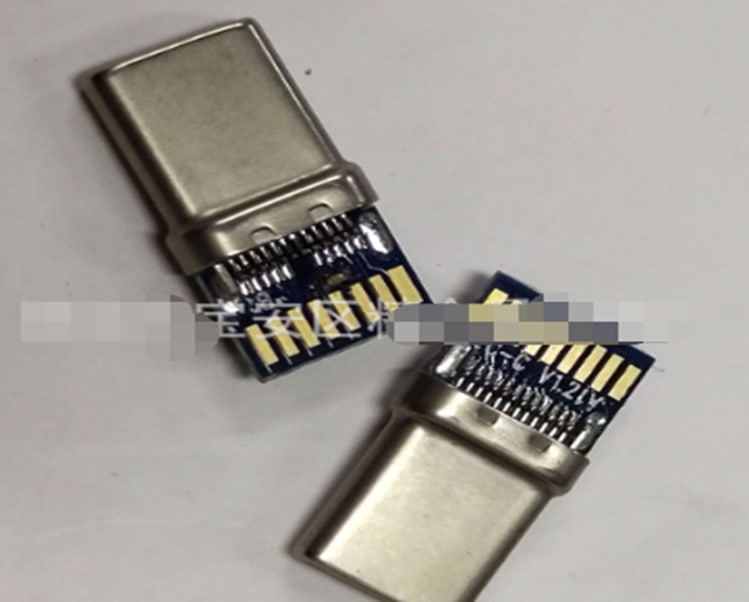 Разъем USB 3.1 Type-C для печатной платы 17 pin (папа)