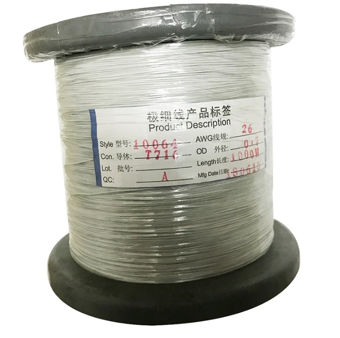 Серый провод 26AWG