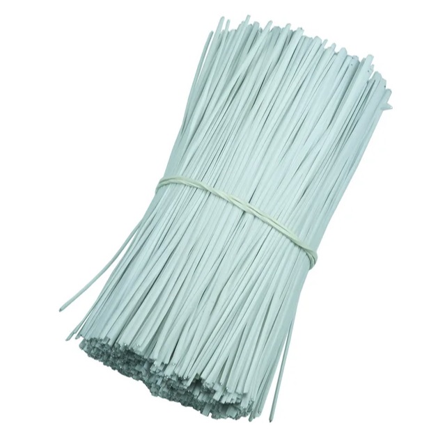 Комплект пластиковых стяжек, 0.45мм, 20см, белые