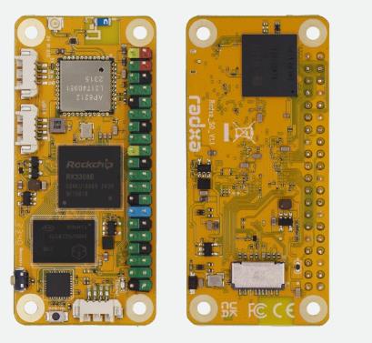 Микроконтроллер Radxa ROCK Pi S0, 512Мб, 8Гб  нераспаянный