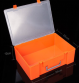 Кейс пластиковый портативный (36.5x27x12 см, оранжевый)