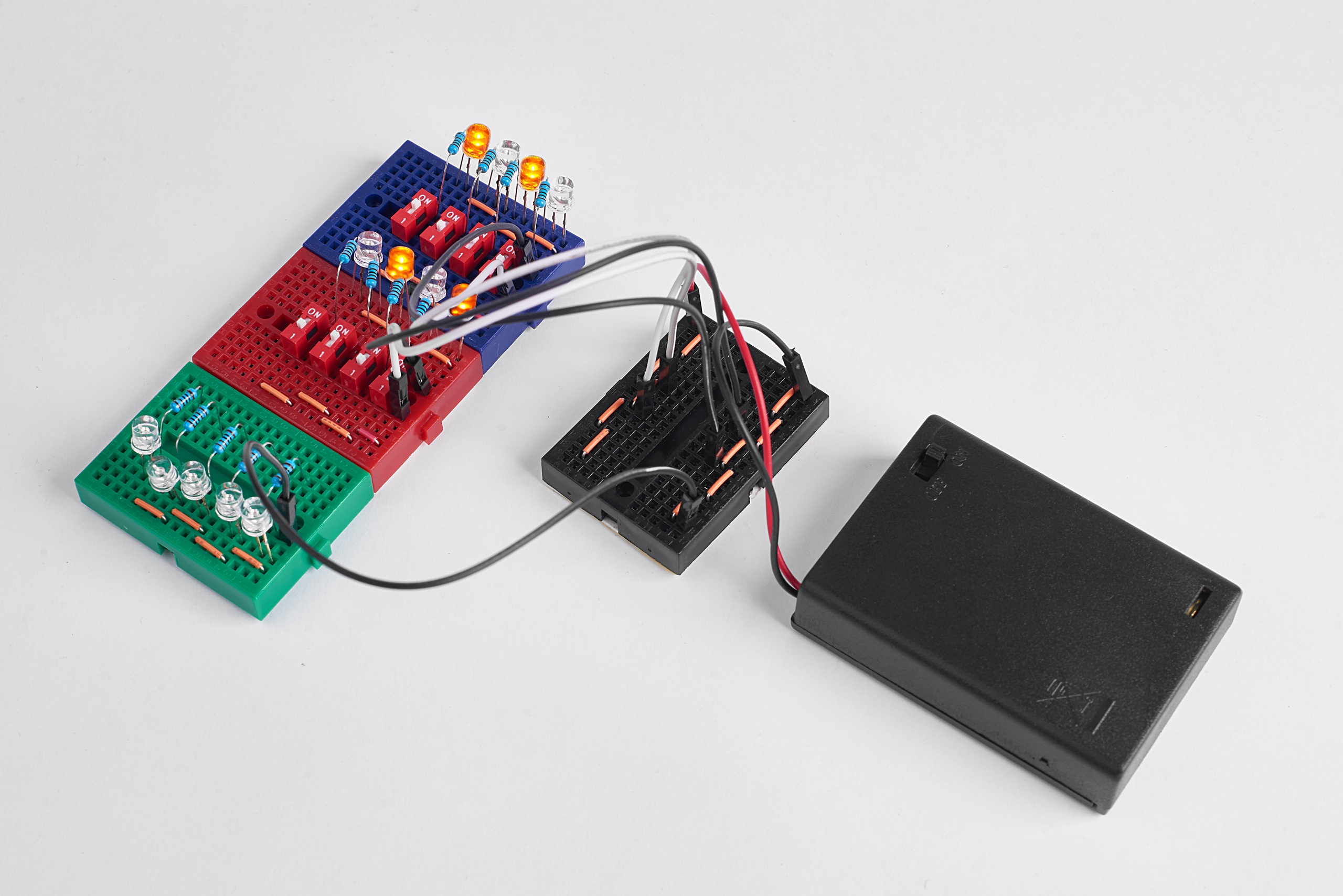 Электроконструктор "Как компьютер считает"