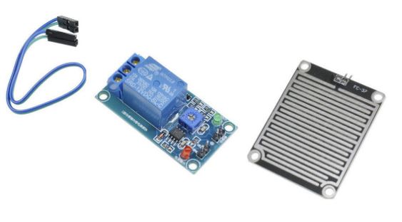 Реле 5 вольт с датчиком дождя