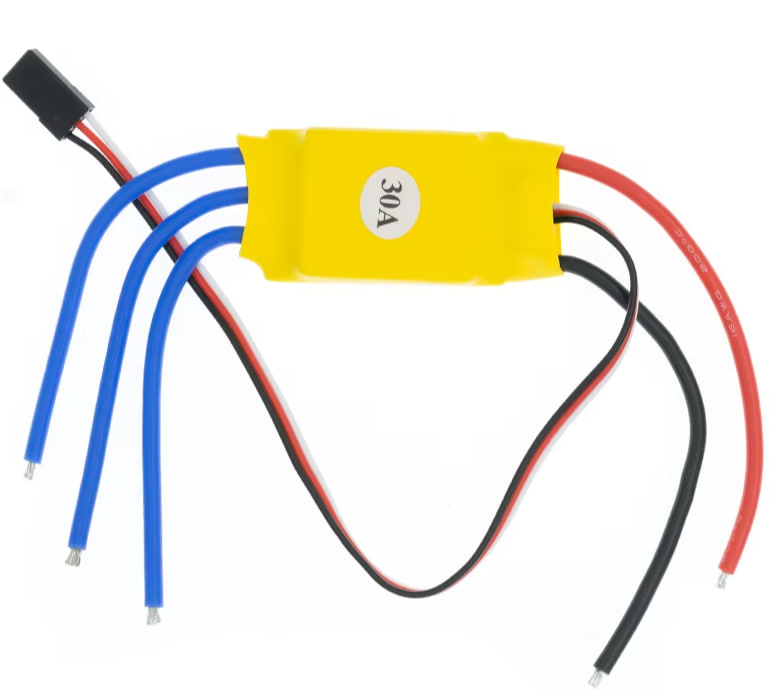 Драйвер для бесщеточного двигателя 30A DRON-HW30A